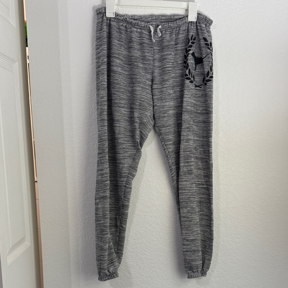 PINK Victoria's Secret Gray Lounge Pants Size Small